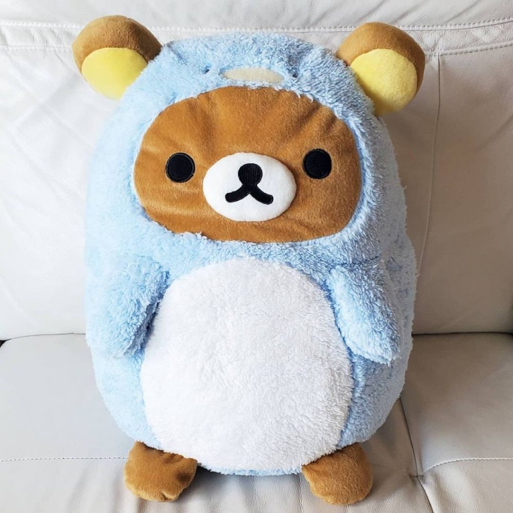 Rilakkuma - Blue Penguin XL Plushie